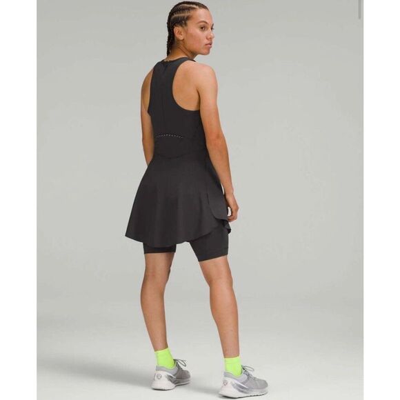 lululemon nulux running dress grey 8” size 4 - Picture 3 of 6